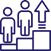 Business marketing graph icon