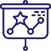 Analytical marketing illustration